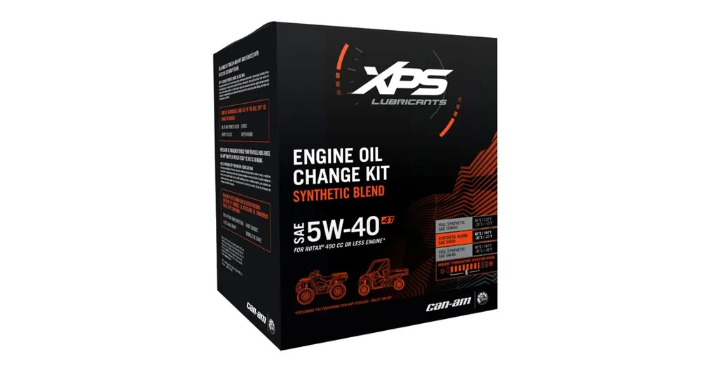 Nejlepší Cena Sada pro výměnu motorového oleje XPS 4T 5W-40 Rotax 450ccm a méně 9779408