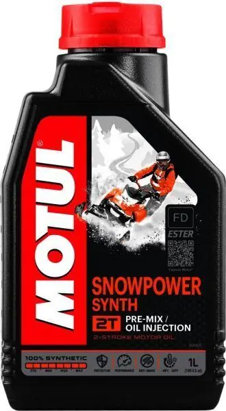 Motorový olej SNOWPOWER 2T SYNTH 1L pro sněžné skútry Sezónní Sleva
