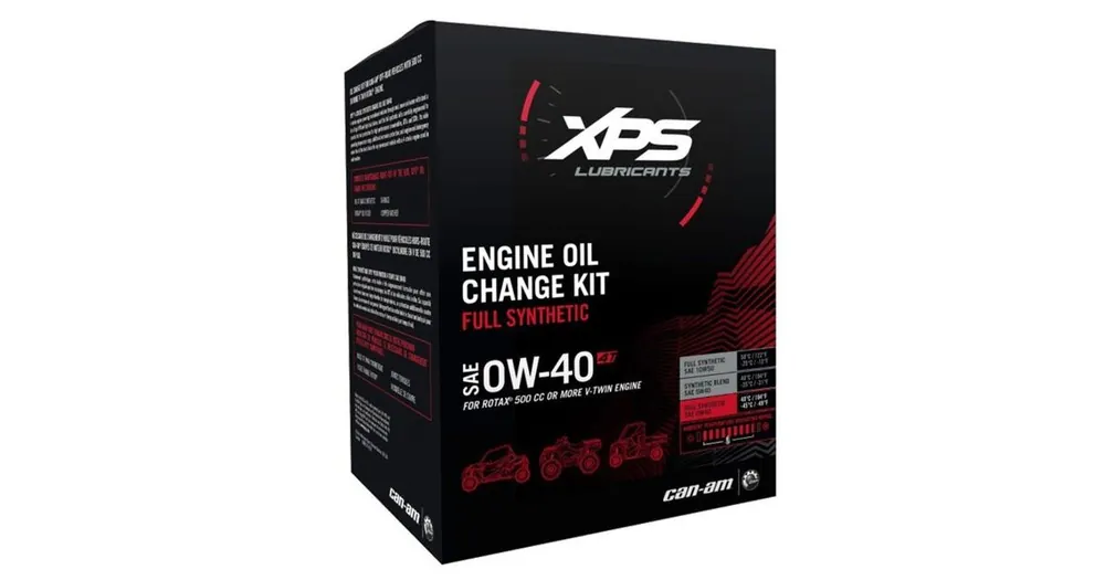Sada pro výměnu motorového oleje XPS 0W-40 500CCM+ V-TWIN Originální