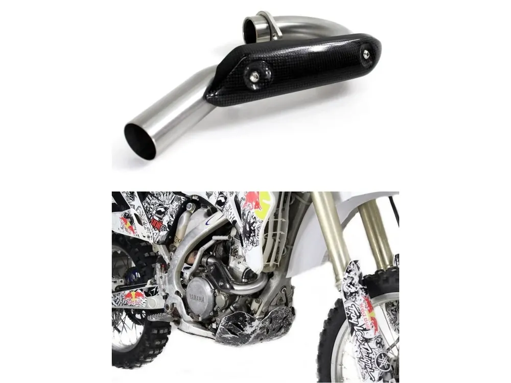 Laděný výfuk Dominator Výfukové potrubí WR 250F koleno 2007 - 2013 Cenový Hit