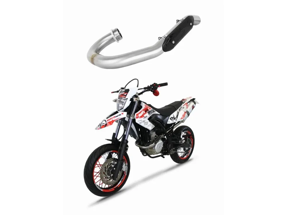 Cenová Bomba Laděný výfuk Dominator Yamaha WR 125 X 2009 - 2014 Výfukové potrubí