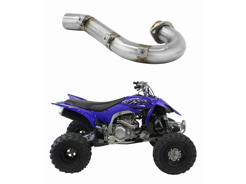 Omezená Nabídka Laděný výfuk Dominator Yamaha YFZ 450 R 2014 - 2022 Výfukové potrubí