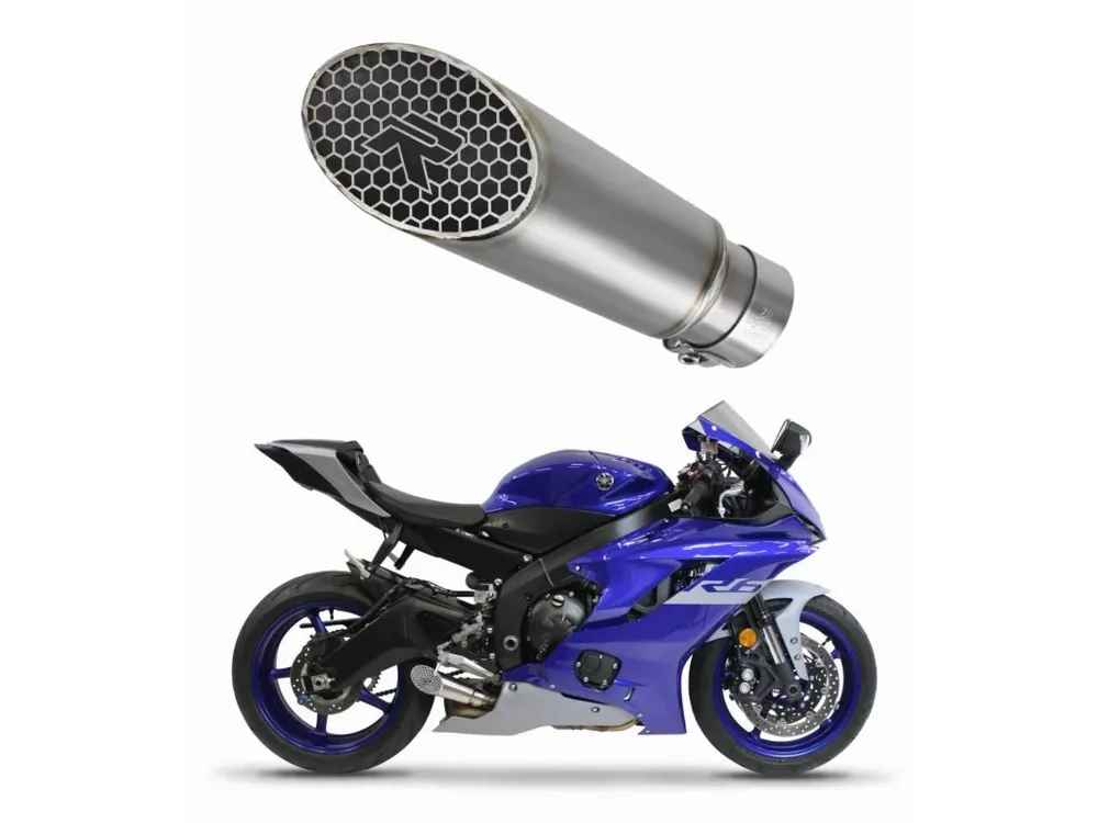 Nová Kolekce Laděný výfuk Dominator YZF R6 Tlumič výfuku Megafon Titan GP 3 2017 - 2023