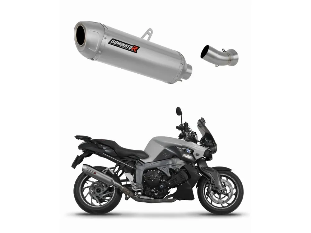 Autentický Laděný výfuk Dominator BMW K1300R 2007 - 2015 výfuk S6 tlumič + dB killer