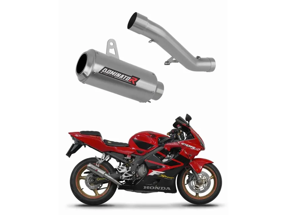 Laděný výfuk Dominator Honda CBR 600 F4i Sport 2001 - 2006 výfuk GP tlumič + dB killer Pouze Dnes