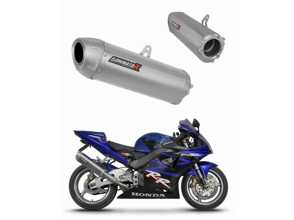 Laděný výfuk Dominator Honda CBR 954 2002 - 2003 výfuk S6 tlumič + dB killer Víkendová Akce