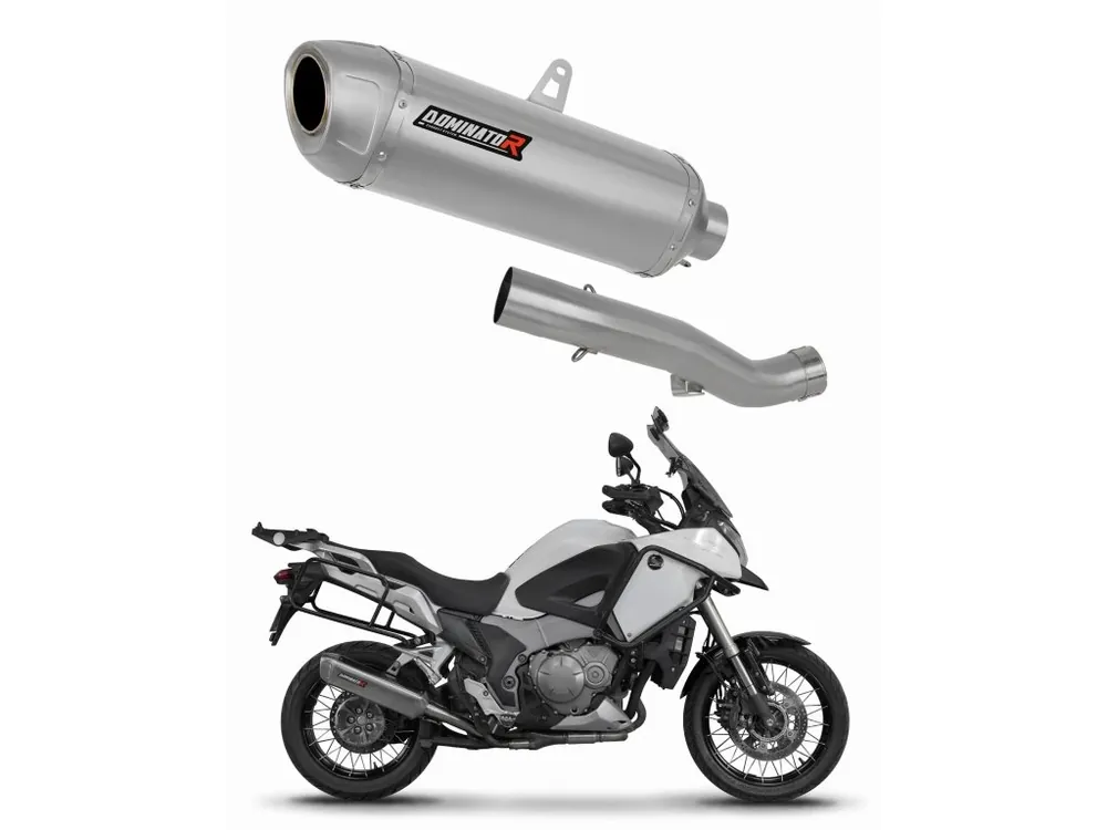 Nová Kolekce Laděný výfuk Dominator Honda VFR 1200X Crosstourer 2012 - 2020 výfuk S6 tlumič + dB killer