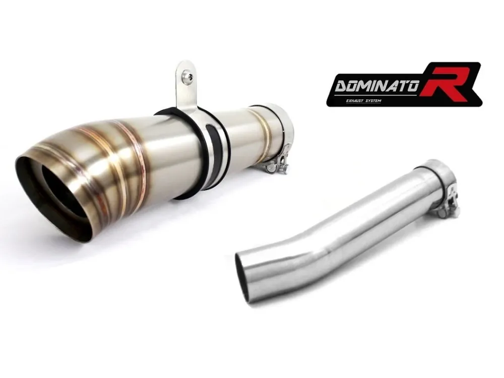 Nejlepší Volba Laděný výfuk Dominator Yamaha FZS FAZER 600 1998 - 2003 tlumič výfuku GP2 + dB killer medium