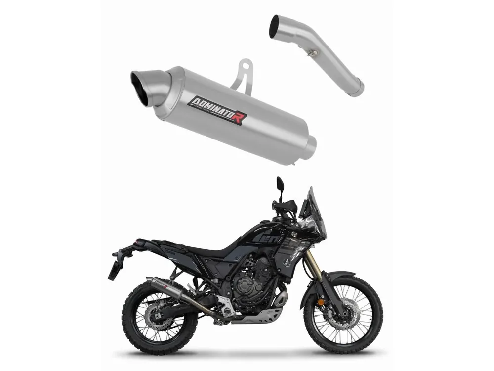 Ihned K Objednání Laděný výfuk Dominator Yamaha Tenere 700 2025 výfuk GPF tlumič + dB killer