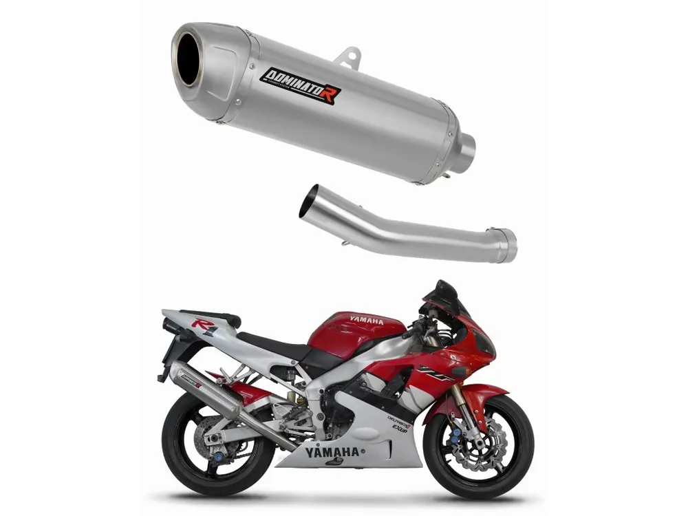Hit Sezóny Laděný výfuk Dominator Yamaha YZF R1 1000 RN01 1998 - 1999 výfuk S6 + tlumič hluku