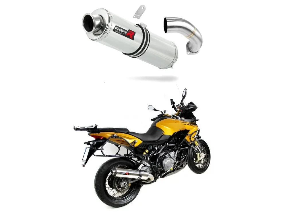 Laděný výfuk Dominator Aprilia ETV 1200 Caponord 2013 - 2016 výfuk ST tlumič + dB killer medium Originální