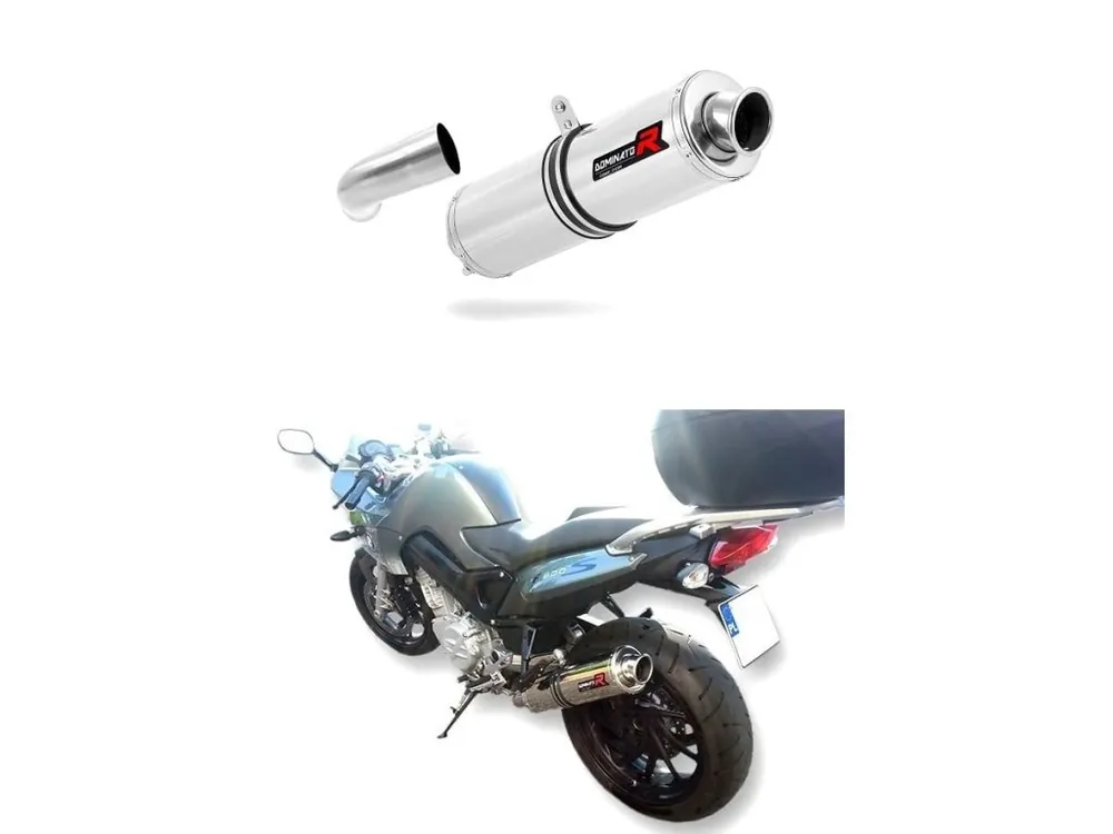 Rychlé Dodání Laděný výfuk Dominator BMW F800S 2006 - 2012 výfuk ST tlumič + dB killer medium