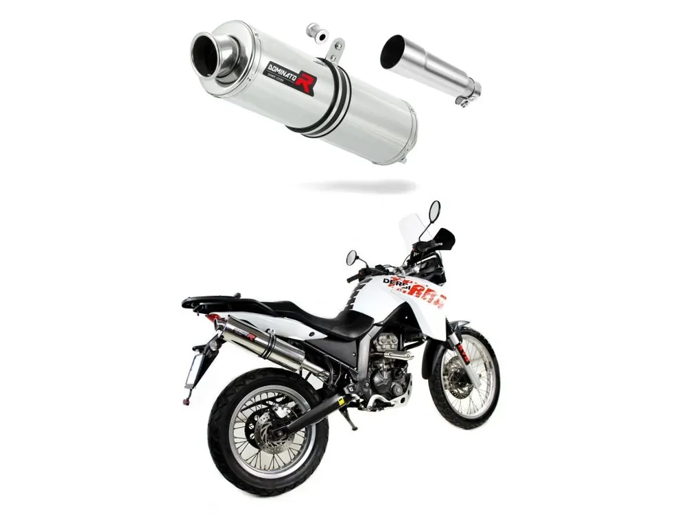 Laděný výfuk Dominator Derbi Terra Adventure 125 2008 - 2015 výfuk ST tlumič + dB killer medium Akční Cena