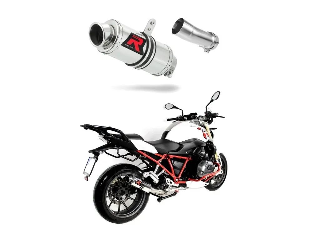 Laděný výfuk Dominator BMW R1200RS 2015 - 2018 tlumič výfuku GP1 + dB killer medium Zlevněný
