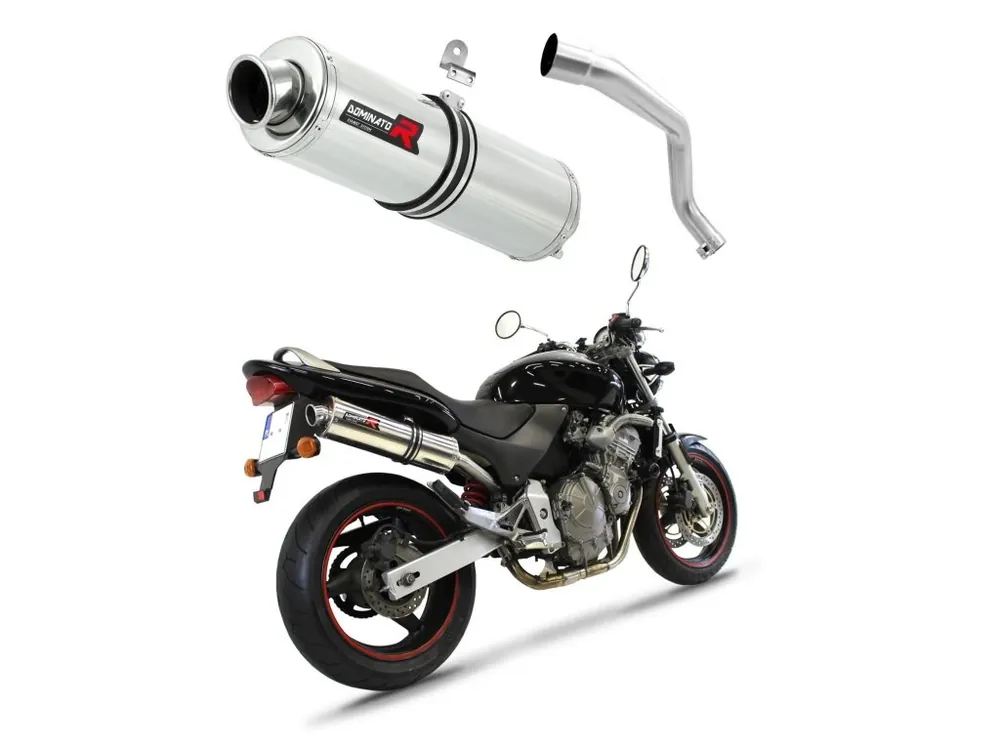 Laděný výfuk Dominator Honda CB 600F HORNET 1998 - 2002 výfuk ST tlumič + dB killer medium Finální Výprodej
