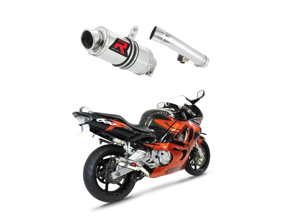 Must-Have Laděný výfuk Dominator Honda CBR 600 F2 / F3 1991 - 1998 tlumič výfuku GP1 + dB killer medium