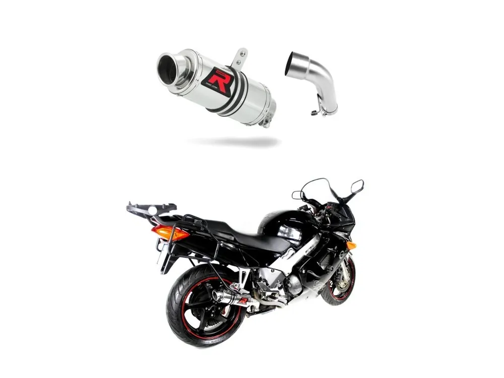 Časově Omezené Laděný výfuk Dominator Honda VFR 800 Fi 1998 - 2001 tlumič výfuku GP1 + dB killer medium