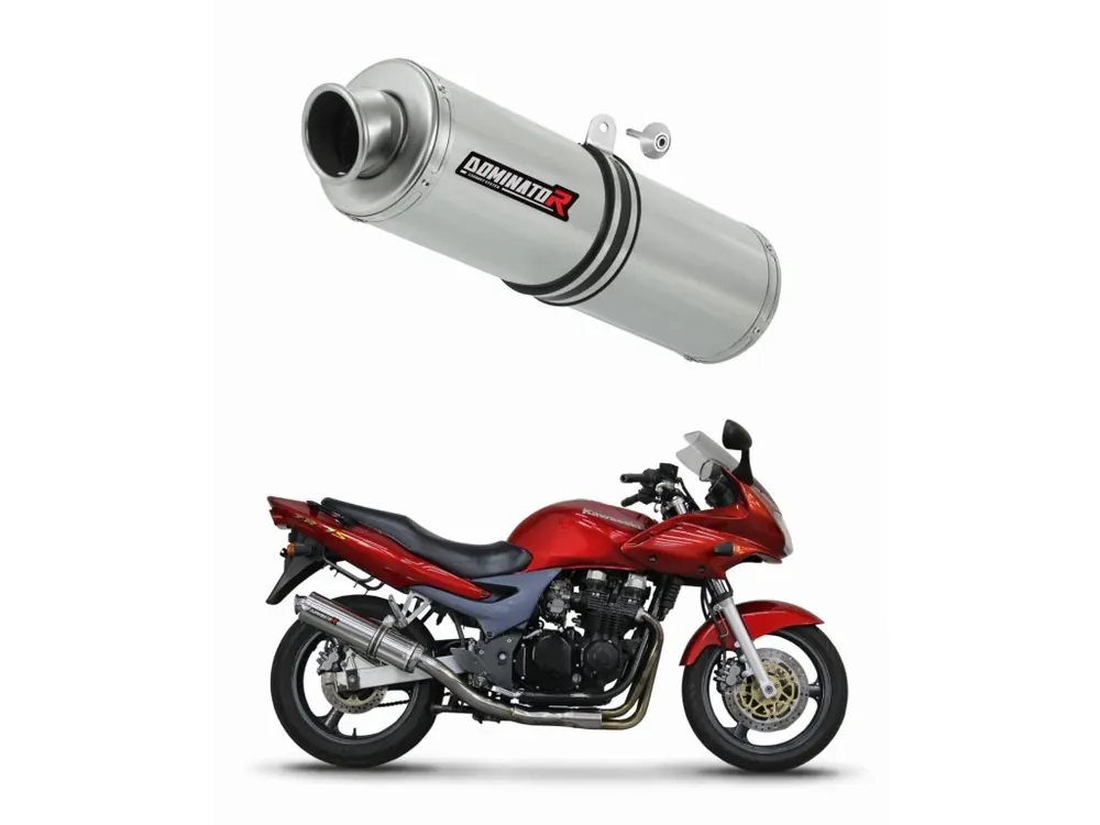Laděný výfuk Dominator Kawasaki ZR7 / ZR7S 1999 - 2004 výfuk ST tlumič + dB killer Vrácení Zdarma