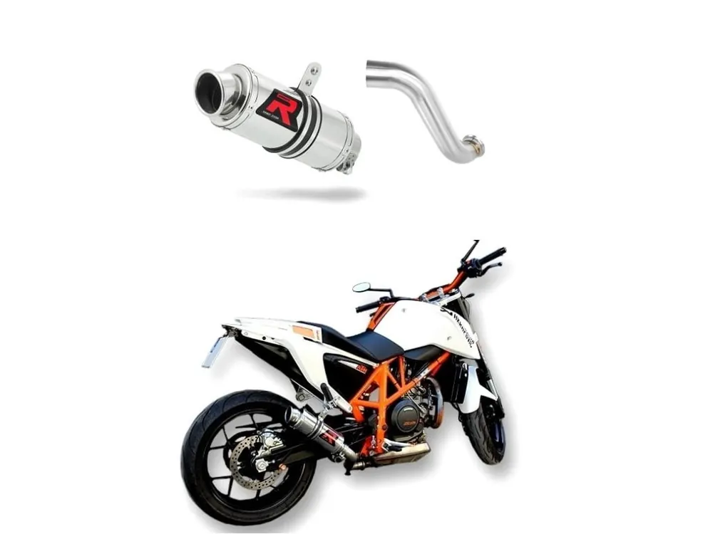 Laděný výfuk Dominator KTM 690 Duke 2012 - 2018 tlumič výfuku GP1 + dB killer medium Nová Kolekce