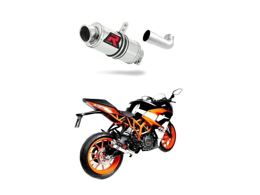 Cenová Bomba Laděný výfuk Dominator KTM RC 390 2017 - 2020 tlumič výfuku GP1 + dB killer medium
