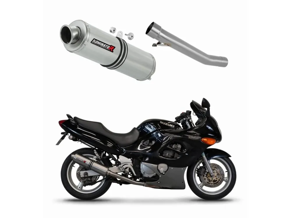 Kup Teď Laděný výfuk Dominator Suzuki GSXF 600 1998 - 2006 výfuk ST tlumič + dB killer medium