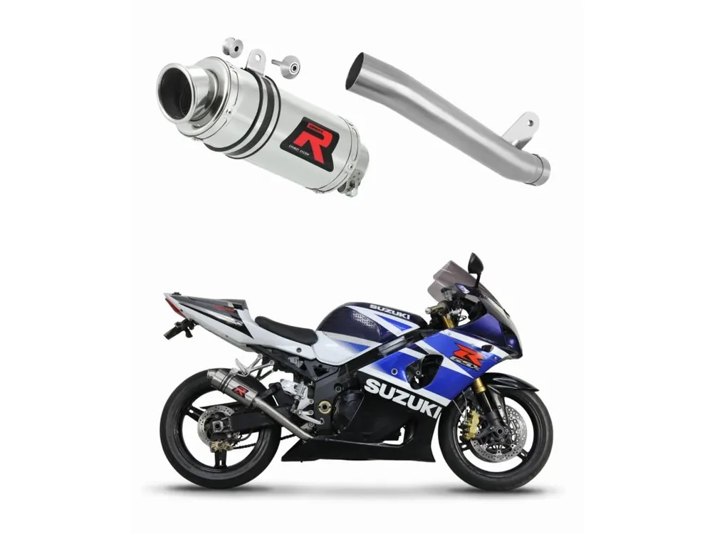 Nejprodávanější Laděný výfuk Dominator Suzuki GSXR 1000 K1 - K4 2001 - 2004 výfuk Slip-on tlumič výfuku GP1 + dB killer medium