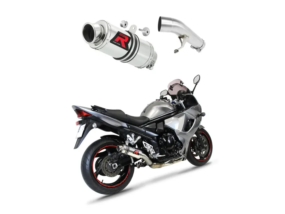 Laděný výfuk Dominator Suzuki GSX 1250 FA 2010 - 2016 výfuk GP1 tlumič + dB killer medium Novinka