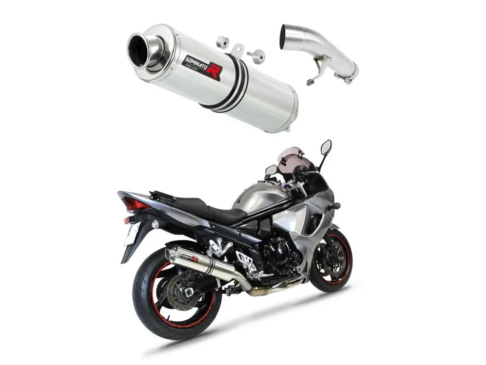 Laděný výfuk Dominator Suzuki GSX 1250 FA 2010 - 2016 výfuk ST tlumič + dB killer medium Víkendová Akce