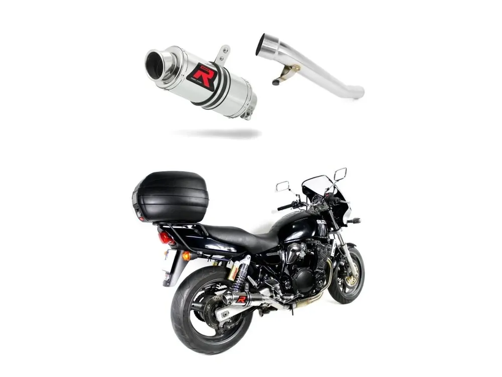 Laděný výfuk Dominator Suzuki GSX 750 INAZUMA 1997 - 2003 výfuk GP1 tlumič + dB killer medium Speciální Cena
