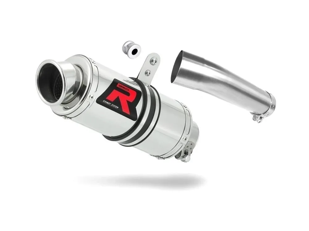 Laděný výfuk Dominator Suzuki SV 650 N 1999 - 2002 výfuk GP1 tlumič + dB killer medium Nová Kolekce