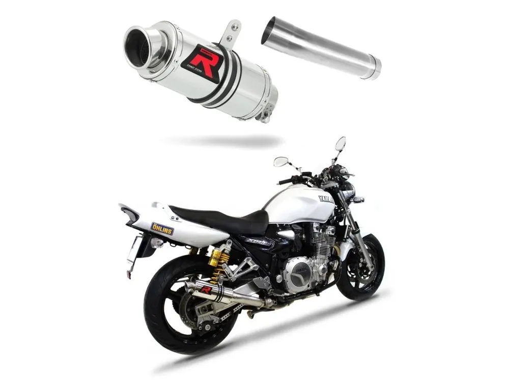 Akce Laděný výfuk Dominator Yamaha XJR 1300 2007 - 2016 tlumič výfuku GP1 + dB killer medium