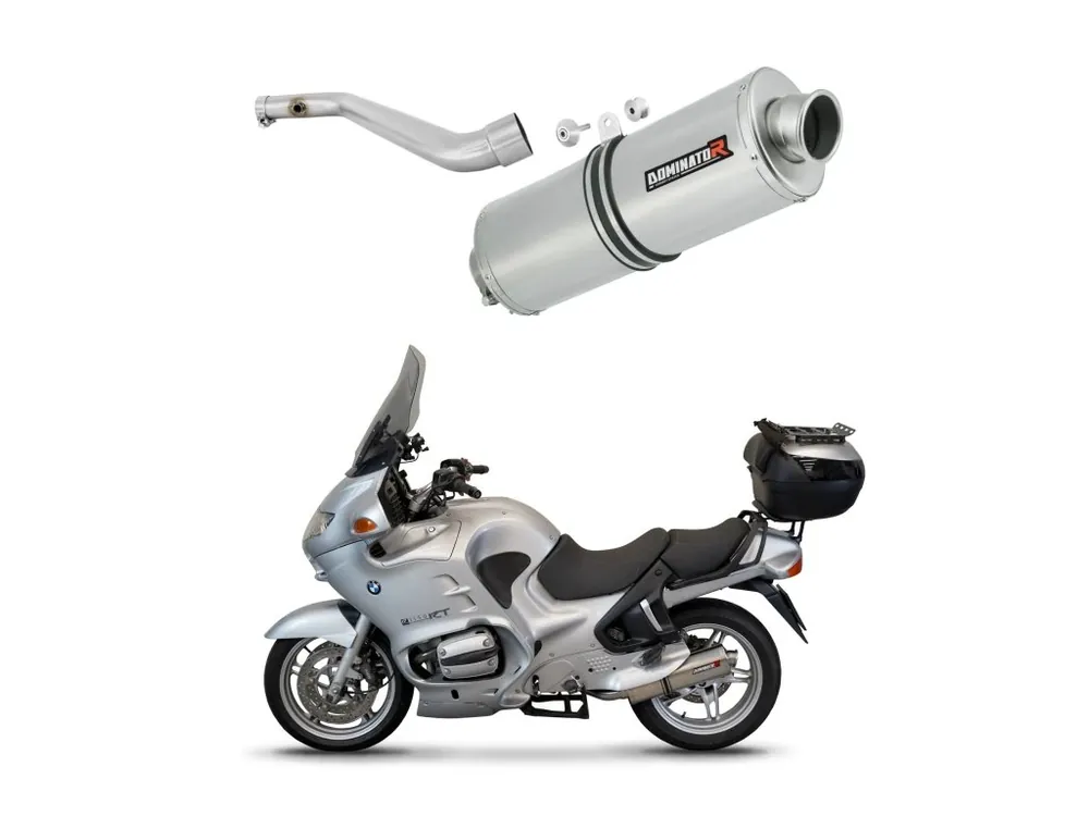 Ověřený Laděný výfuk Dominator BMW R1100RT výfuk Tlumič OV + dB killer medium