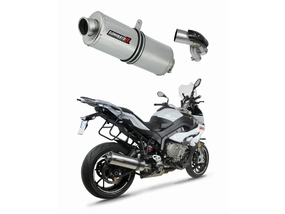 Laděný výfuk Dominator BMW S1000XR 2015 - 2019 výfuk OV tlumič + dB killer medium Aktuální