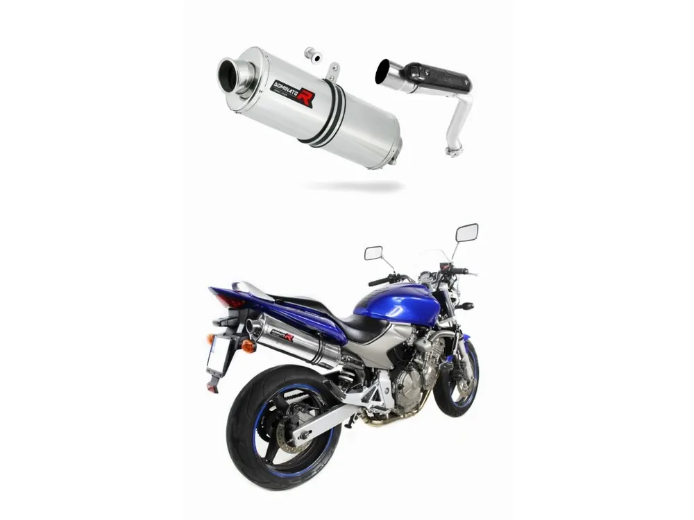 Laděný výfuk Dominator Honda CB 600F HORNET 2003 - 2006 tlumič výfuku OV + dB killer medium Horká Nabídka