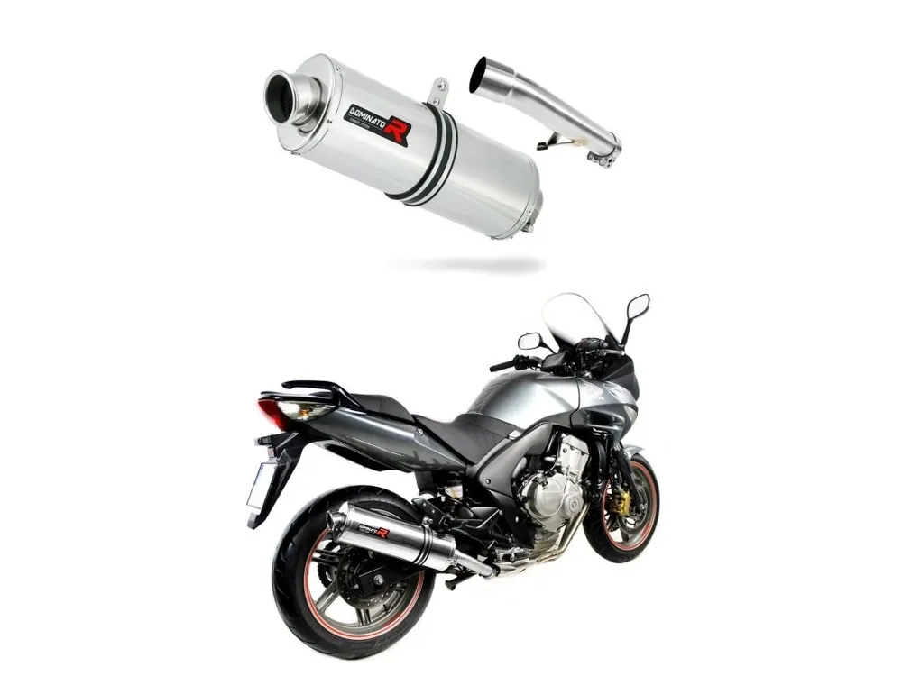 Laděný výfuk Dominator Honda CBF 600 2008 - 2013 výfuk OV tlumič + dB killer medium Must-Have