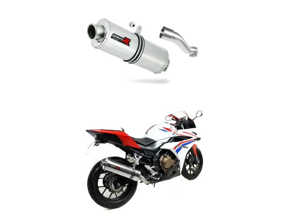 Laděný výfuk Dominator Honda CBR 500 R 2016 - 2024 výfuk OV tlumič + dB killer medium Kup Teď