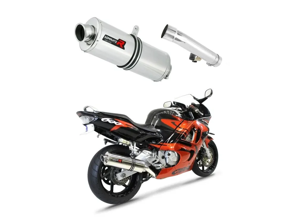Objednat Nyní Laděný výfuk Dominator Honda CBR 600 F2 / F3 1991 - 1998 výfuk OV tlumič + dB killer medium