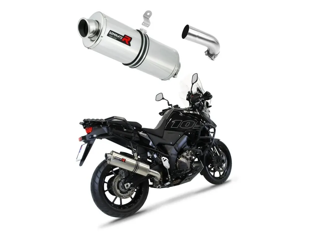 Speciální Cena Laděný výfuk Dominator Suzuki DL 1050 V-Strom / XT / DE 2020 - 2024 výfuk OV tlumič + dB killer