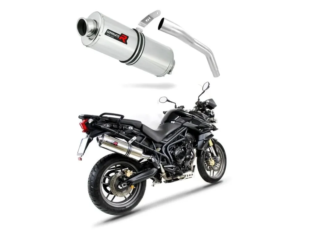 Objednat Nyní Laděný výfuk Dominator Triumph TIGER 800 XC XR 2015 - 2017 výfuk OV tlumič + dB killer medium