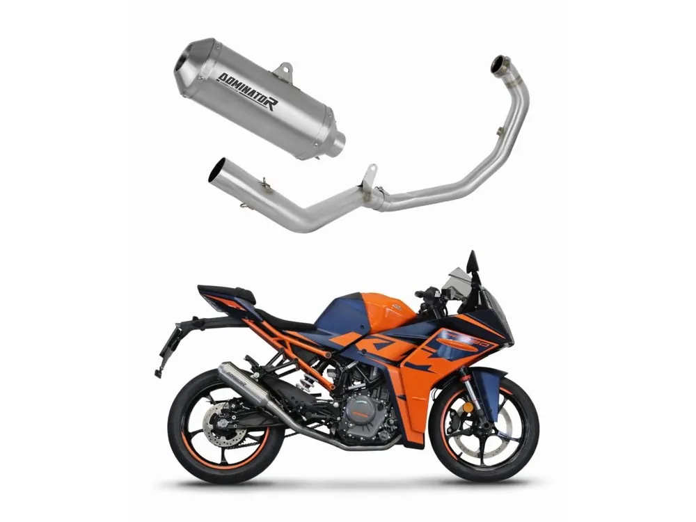 Značkový Laděný výfuk Dominator KTM RC 390 2022 - 2024 Kompletní výfukový systém OV G2 tlumič výfuku + dB killer