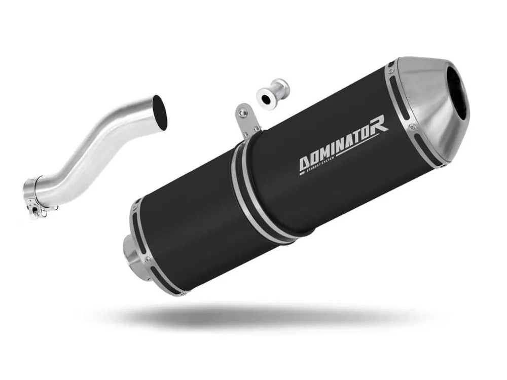 Laděný výfuk Dominator CAN AM RENEGADE 800 výfuk OVR BLACK + tlumič dB killer Novinka
