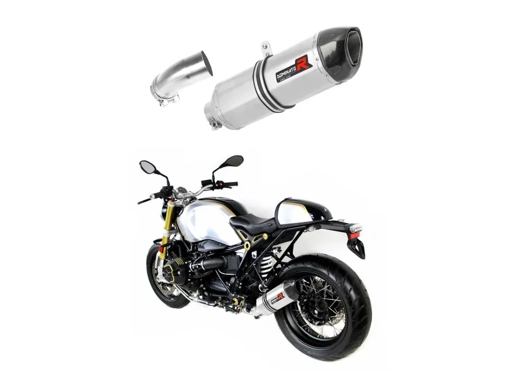 Sleva Laděný výfuk Dominator BMW R nine T 2016 - 2018 výfuk HP1 tlumič + dB killer medium
