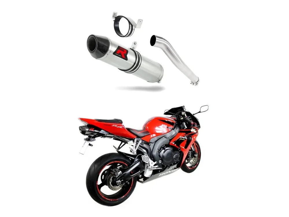 Laděný výfuk Dominator Honda CBR 1000RR 2006 - 2007 výfuk HP2 tlumič + dB killer medium Nejlepší Cena