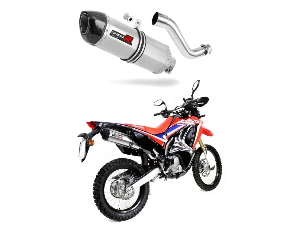 Laděný výfuk Dominator Honda CRF 250 Rally 2017 - 2019 výfuk HP1 tlumič + dB killer medium Rychlé Dodání