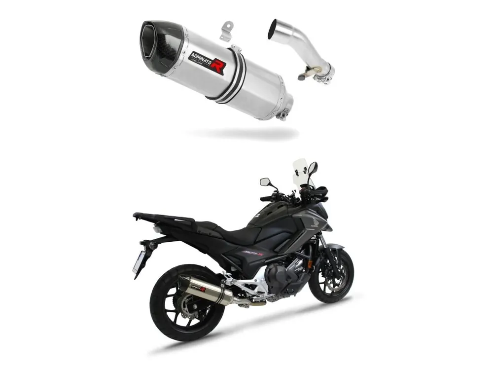 Sezónní Sleva Laděný výfuk Dominator Honda NC 700 / 750 S 2012 - 2020 výfuk HP1 tlumič výfuku + dB killer medium