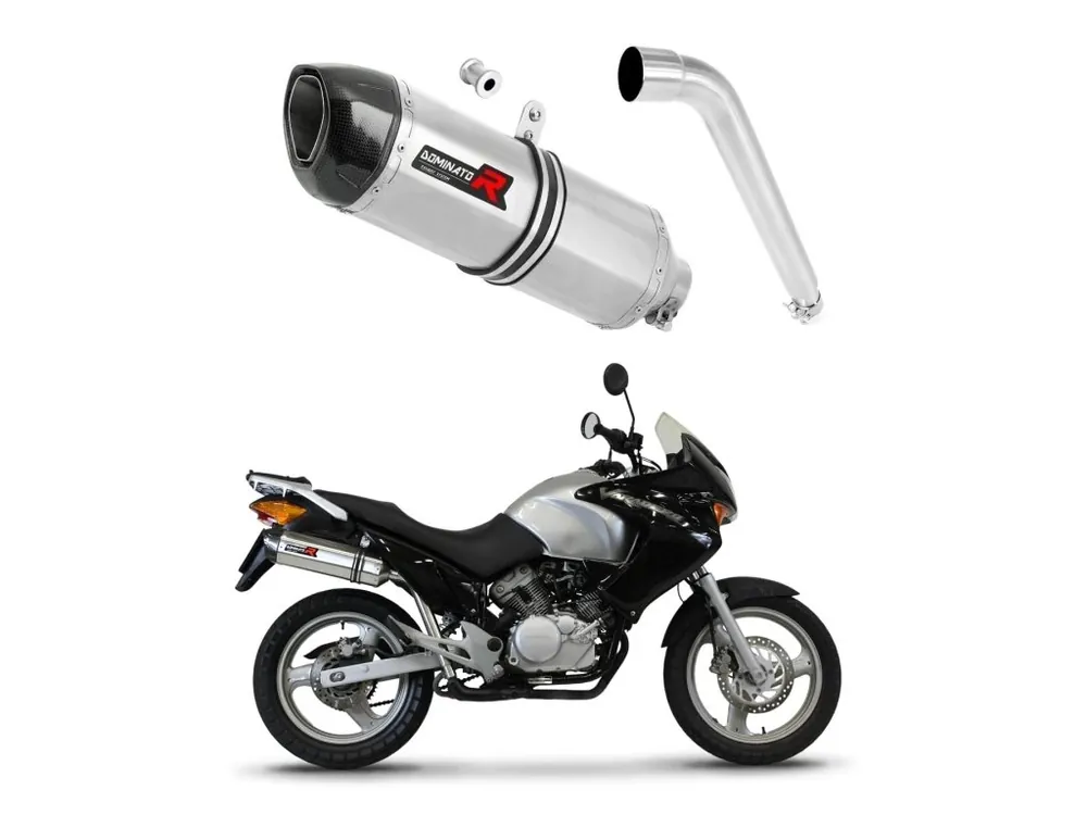 Laděný výfuk Dominator Honda XL 125 V VARADERO 2001 - 2006 výfuk HP1 tlumič + dB killer medium Novinka