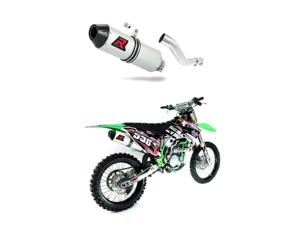 Laděný výfuk Dominator Kawasaki KXF 450 2012 - 2018 výfuk MX2 tlumič + dB killer medium Výprodej