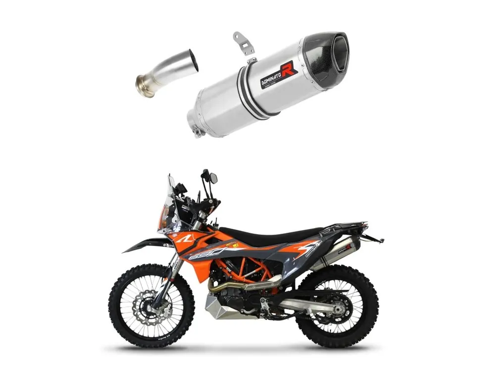 Laděný výfuk Dominator KTM 690 SMC R 2021 - 2024 výfuk HP1 tlumič výfuku + dB killer medium Nejprodávanější