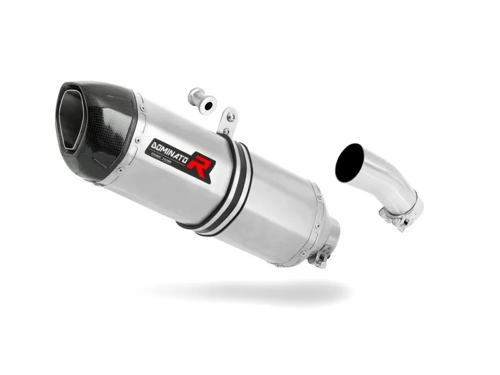 Laděný výfuk Dominator Suzuki BURGMAN 650 2002 - 2012 výfuk HP1 tlumič + dB killer medium Nová Kolekce