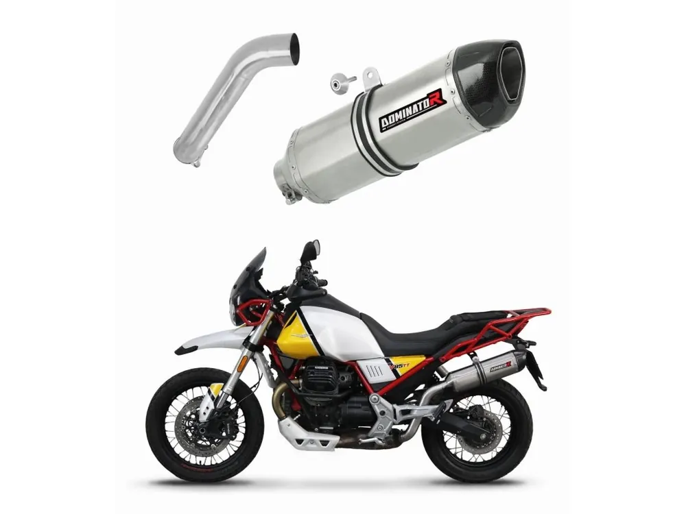 Nakupujte Hned Laděný výfuk Dominator Moto Guzzi V85 TT 2019 - 2020 výfuk HP1 + dB killer
